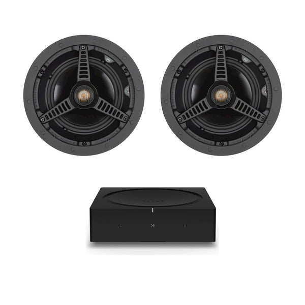 Sonos Amp + 2x Monitor Audio C165 Ceiling Speaker Package