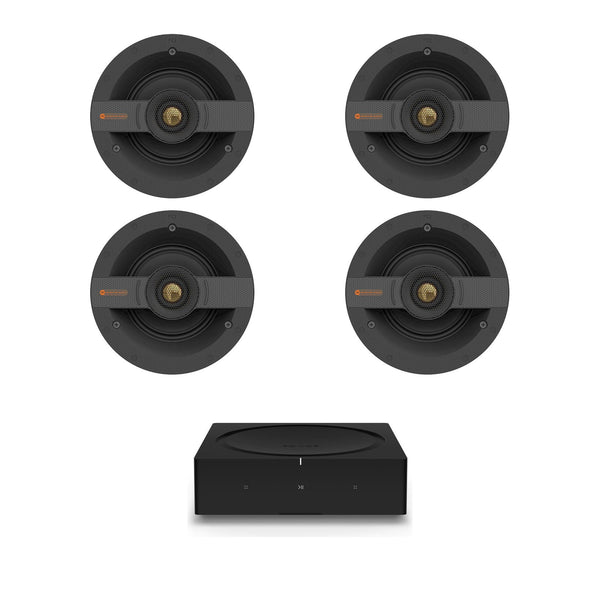 Sonos Amp + 4x Monitor Audio C1S Ceiling Speaker Package