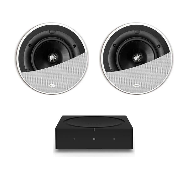 Sonos Amp + 2x KEF Ci160QR Ceiling Speaker Package