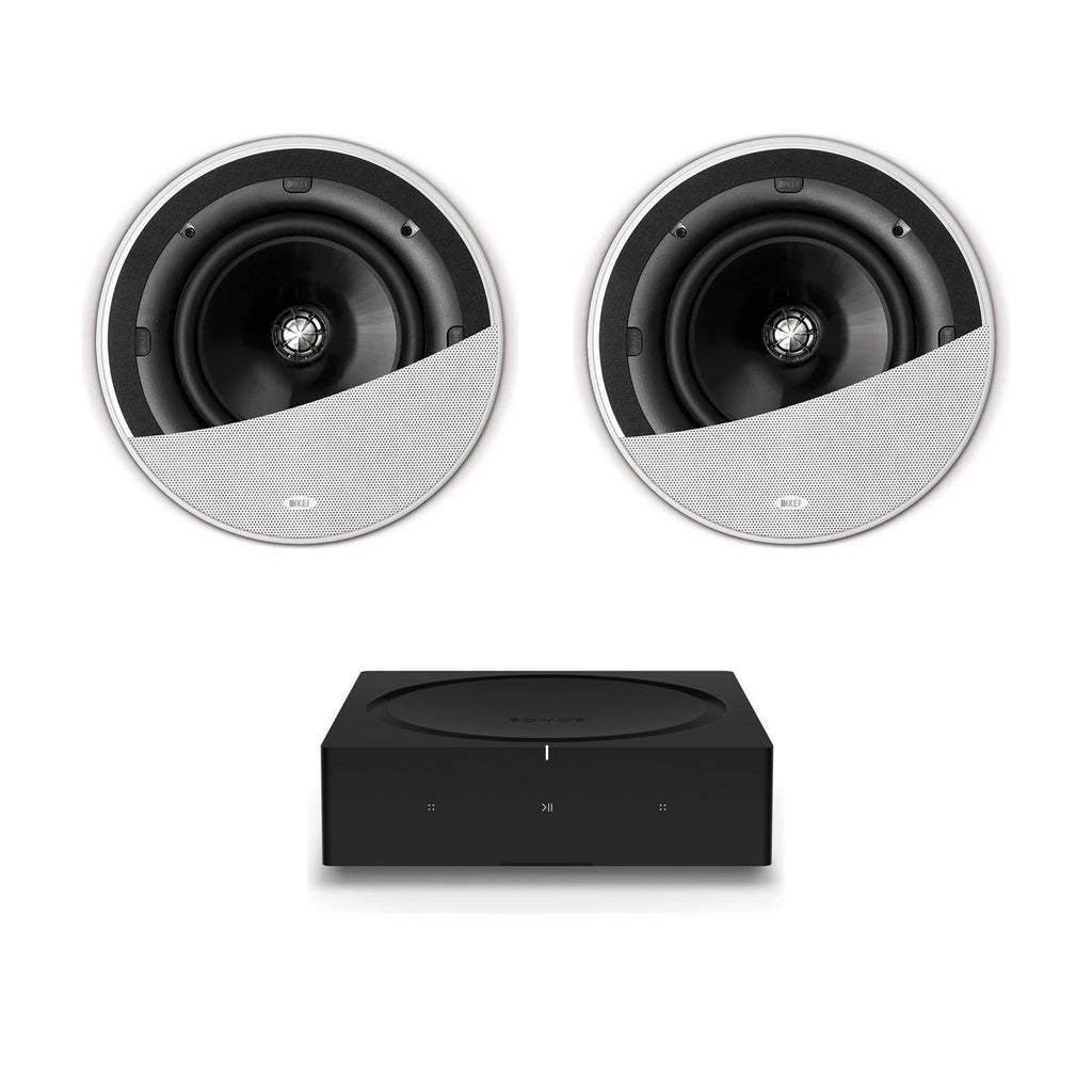 System: Sonos Amp + 2x KEF Ci200QR Ceiling Speaker Package