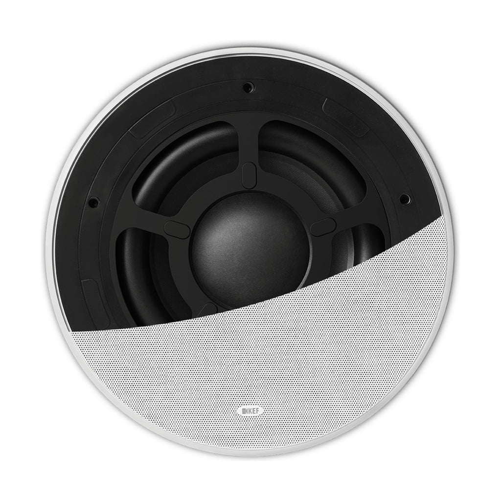 KEF Ci250RRb-THX 10" THX In-Ceiling Subwoofer – grille-detail