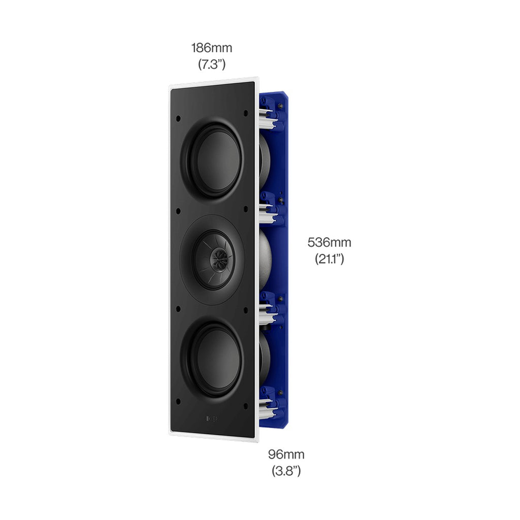 KEF Ci3120QLM-THX THX Select In-Wall Speaker – dimensions