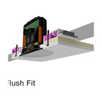 Monitor Audio CF230 3" Mini Flush-Fit In-Ceiling Speaker – flush fit