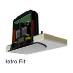 Monitor Audio CF230 3" Mini Flush-Fit In-Ceiling Speaker – retrofit