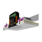 Monitor Audio CFB3-SQ Square Pre-Construction Bracket for CF230 / ICS-8 – flush fit