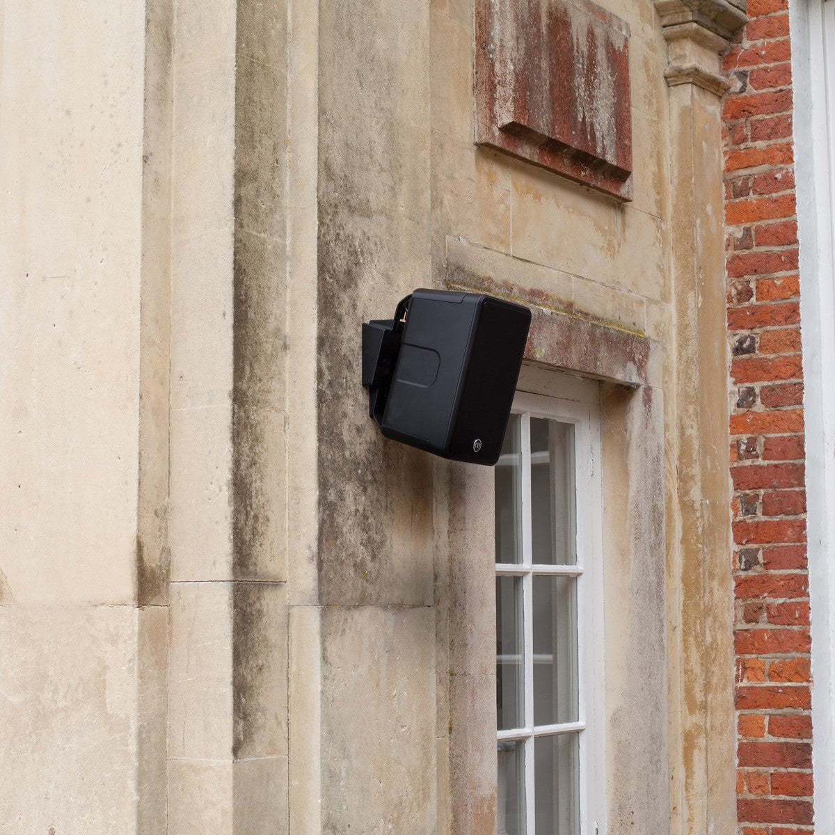 Monitor Audio Climate 50 Outdoor Speakers (Pair) – installed on stone wall