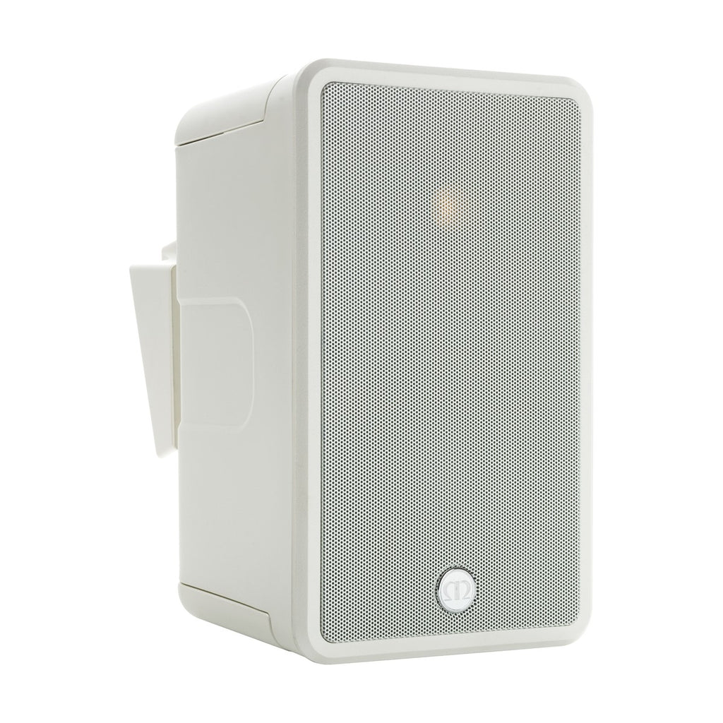 Monitor Audio Climate 50 Outdoor Speakers (Pair), White – angled