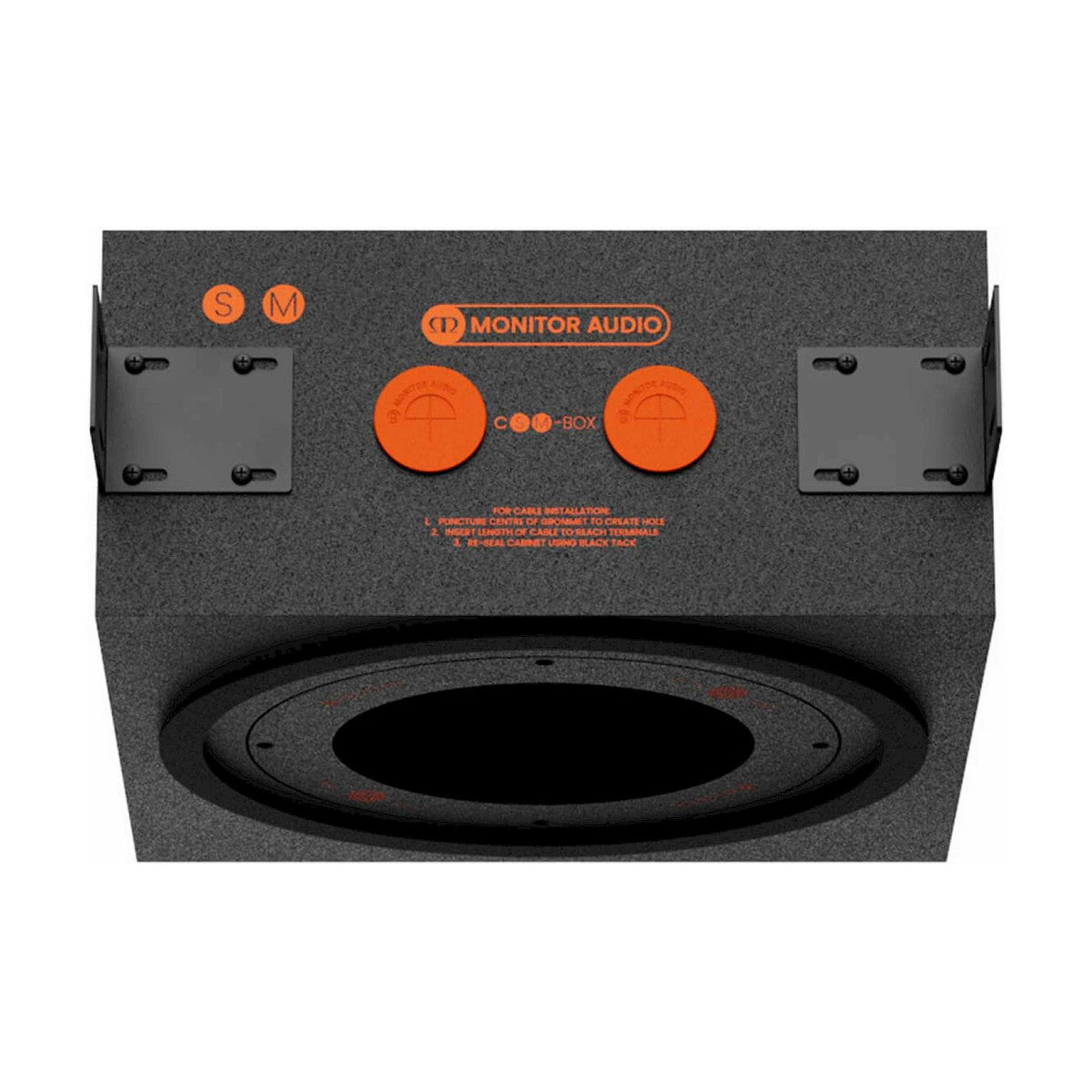 Monitor Audio CSM-BOX MDF Back Box for Small/Medium In-Ceiling Speakers – back box