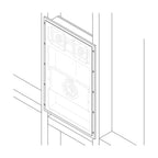 Monitor Audio IV140 Invisible In-Wall Speaker – installed in stud wall