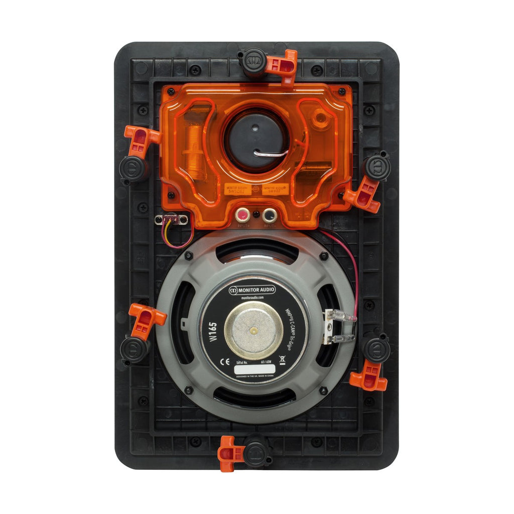 Monitor Audio W165 6.5" In-Wall Speaker – rear