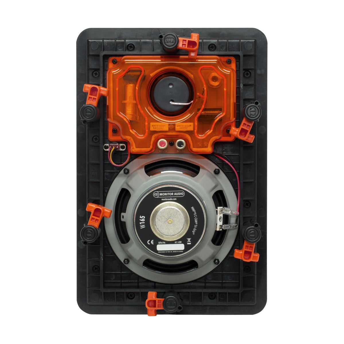 Monitor Audio W165 6.5" In-Wall Speaker – rear