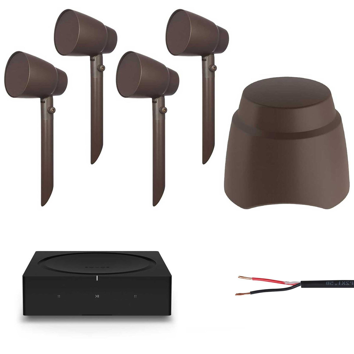 SpeakerCraft Terrazza 4.1 Outdoor System with Sonos Amp
