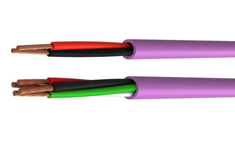 Webro 14/4 Speaker Cable, 4 Core 14AWG (2.11mm²) LSNH Violet