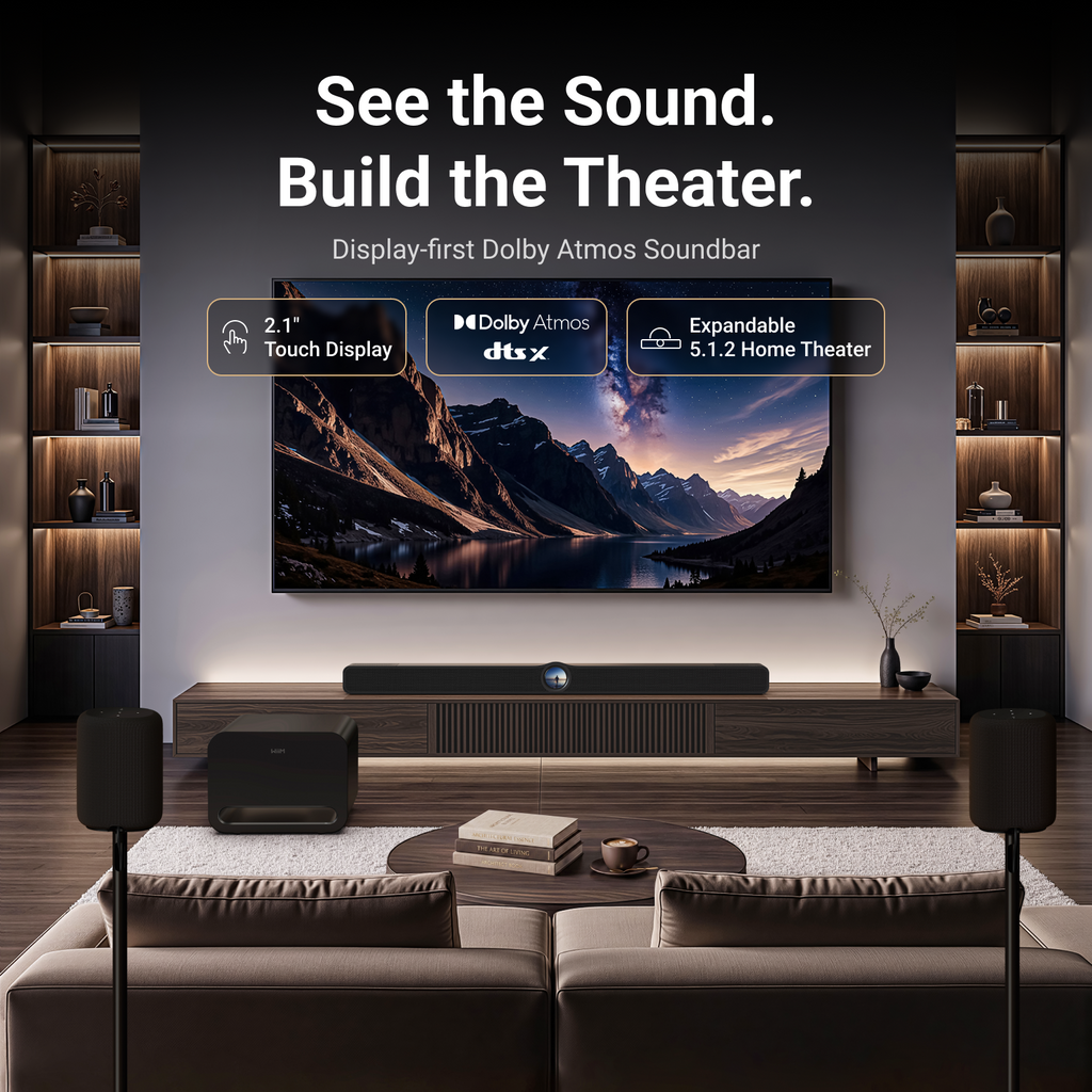 WiiM Bar Dolby Atmos 3.0.2 Smart Soundbar